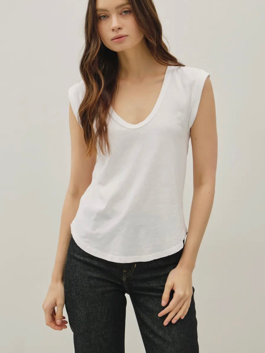 Basic Cap Sleeve Tank