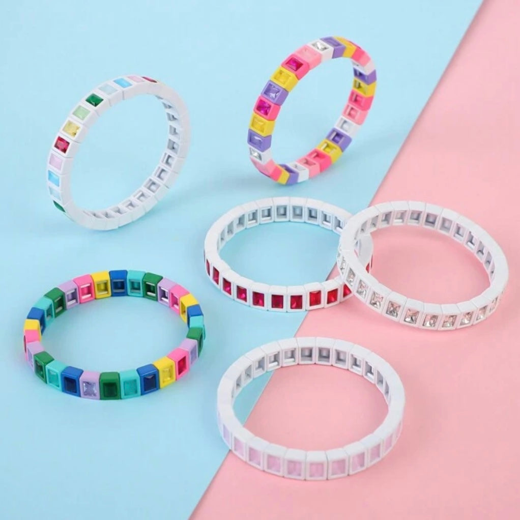 Cubed Candy Bracelet