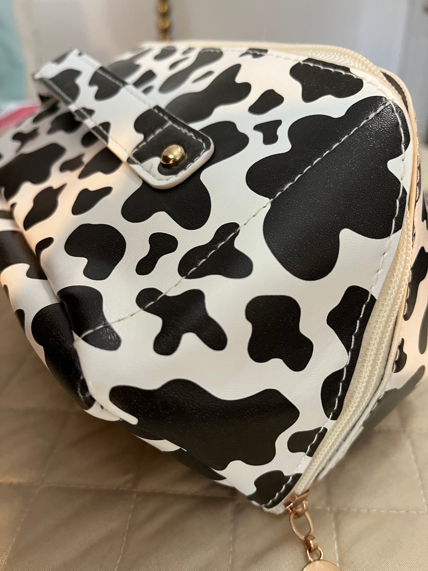 Stillwater Steer Jetsetter Makeup Bag