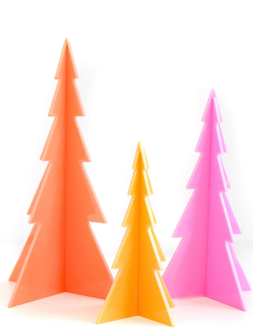 Acrylic Christmas Tree Sets