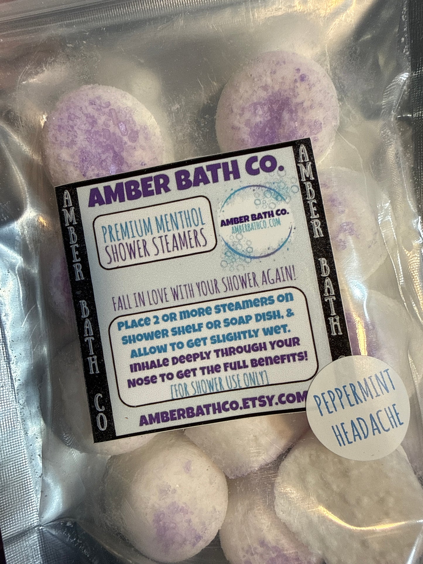 Menthol Shower Steamers 12 Pack