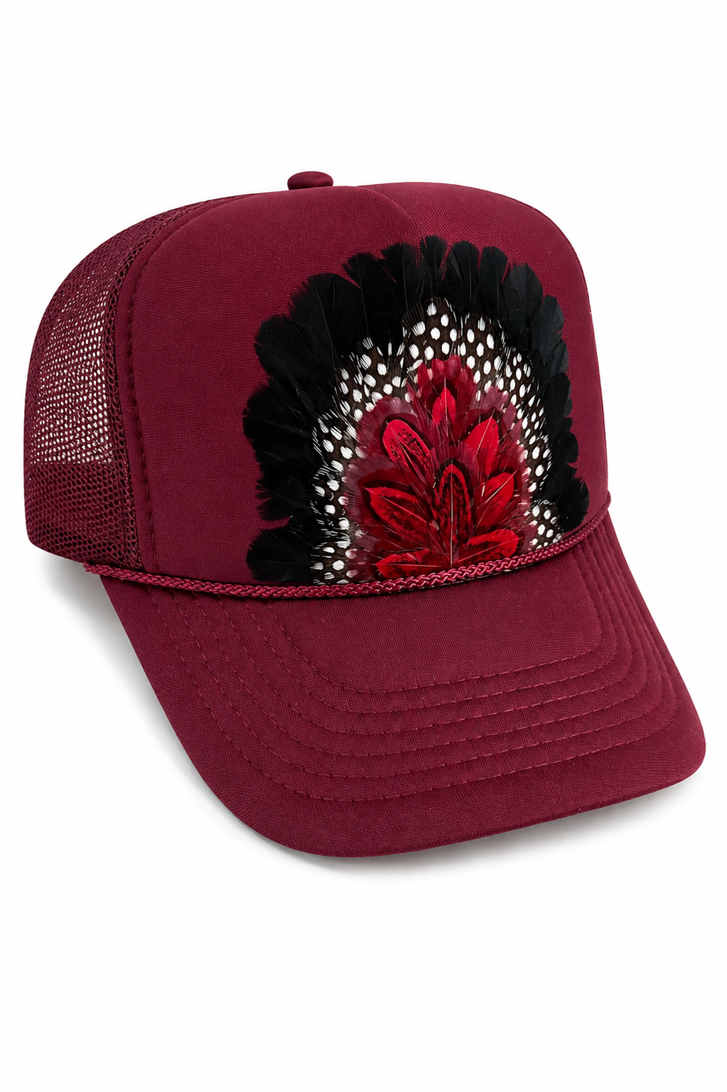 Custom Feather Trucker