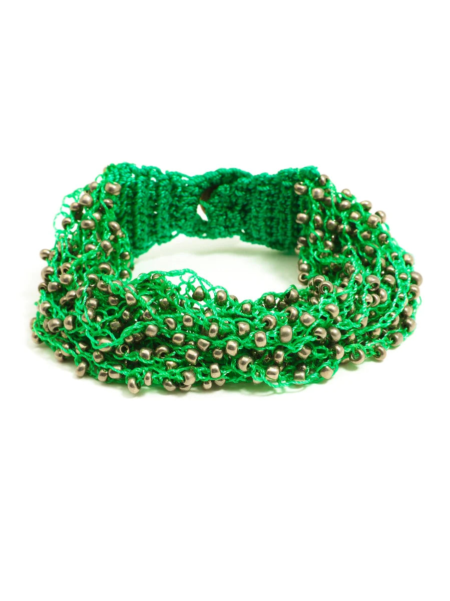 Woven Bead Bracelet