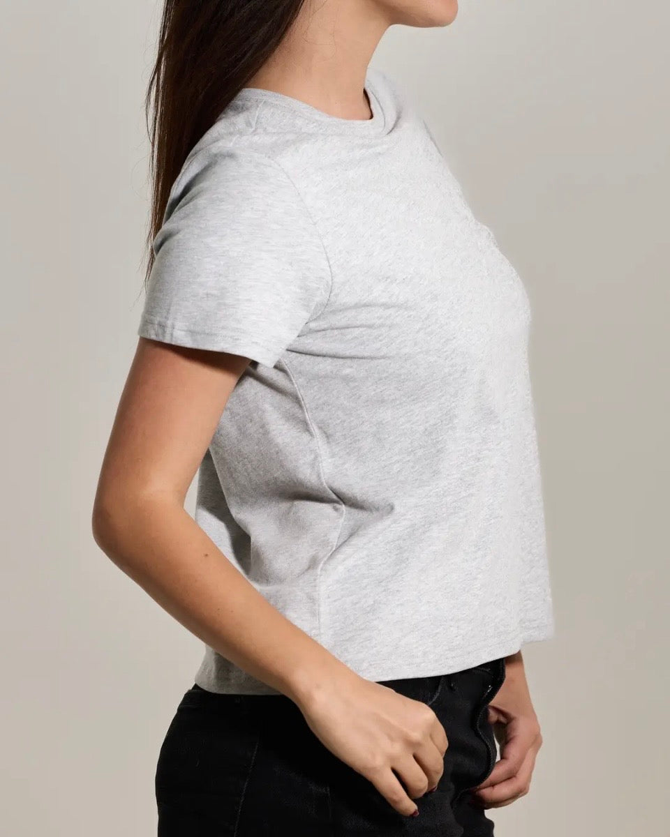 Cotton Tee w Built-In