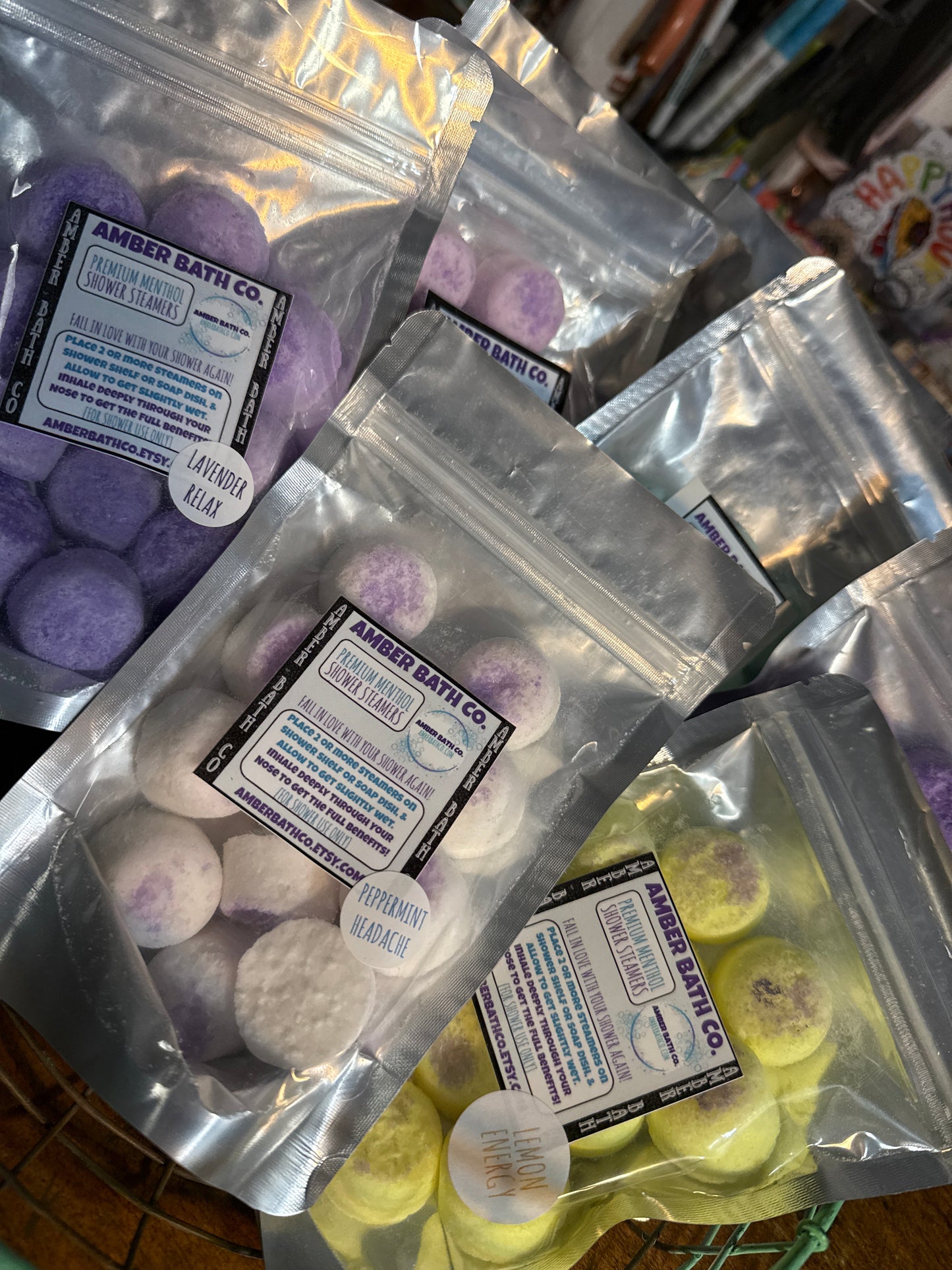 Menthol Shower Steamers 12 Pack