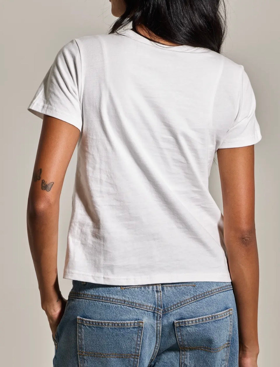 Cotton Tee w Built-In