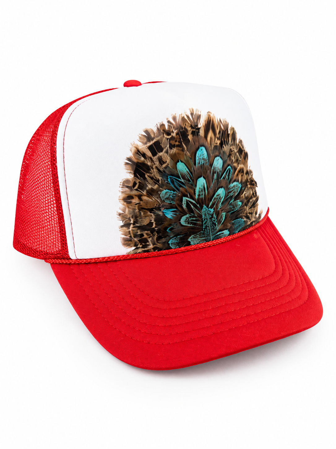 Custom Feather Trucker