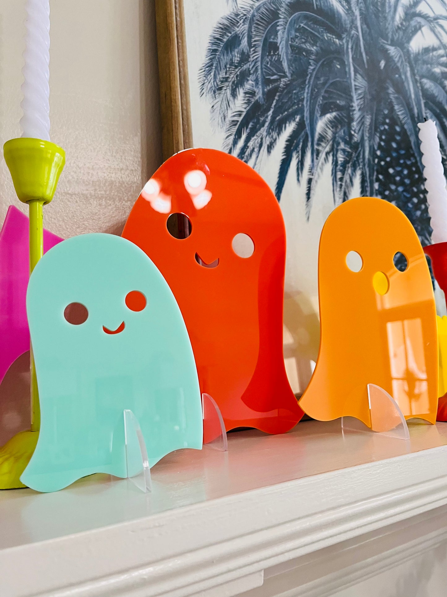 Acrylic Standing Bat Decorations