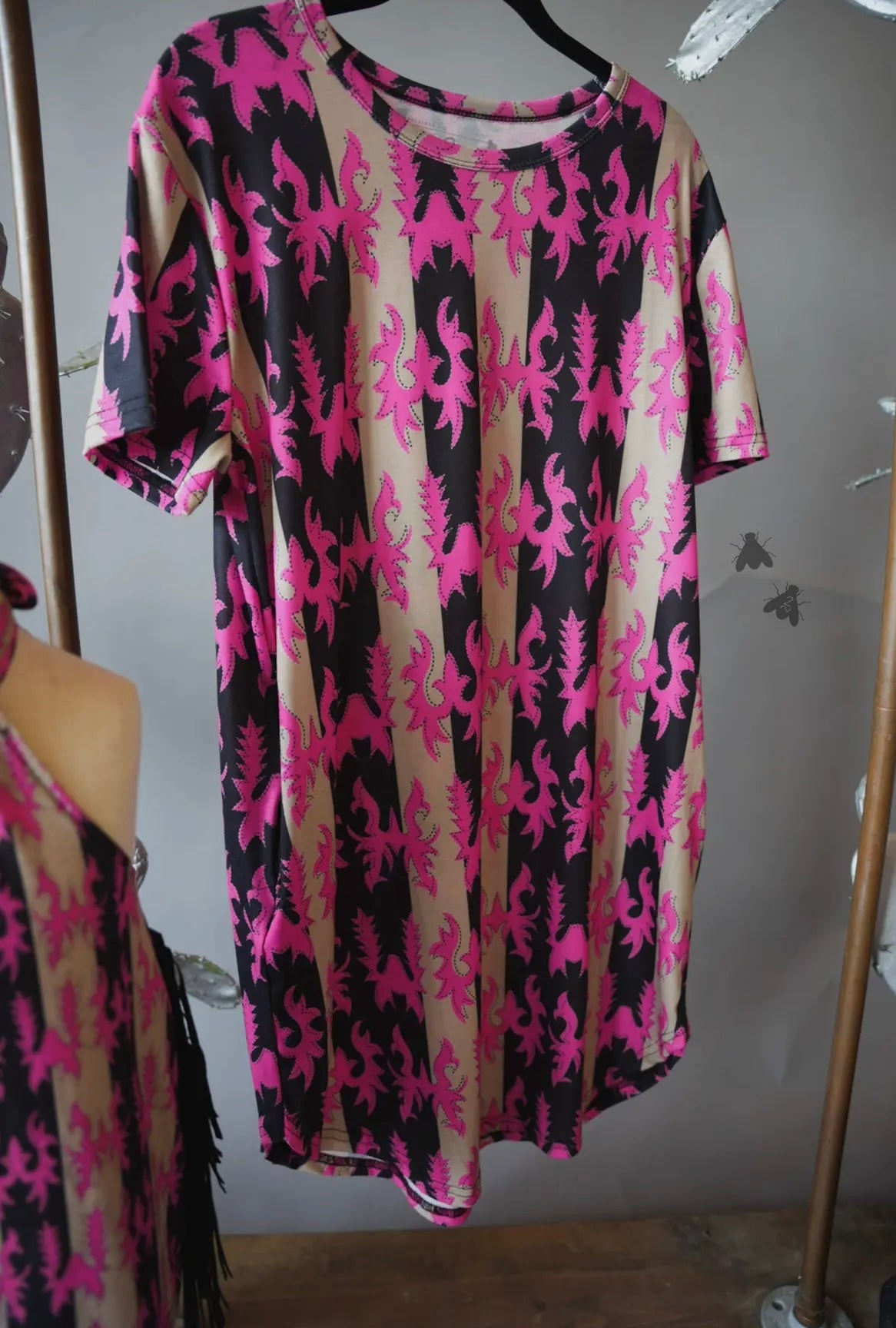 Boot Stitch Tshirt Dress