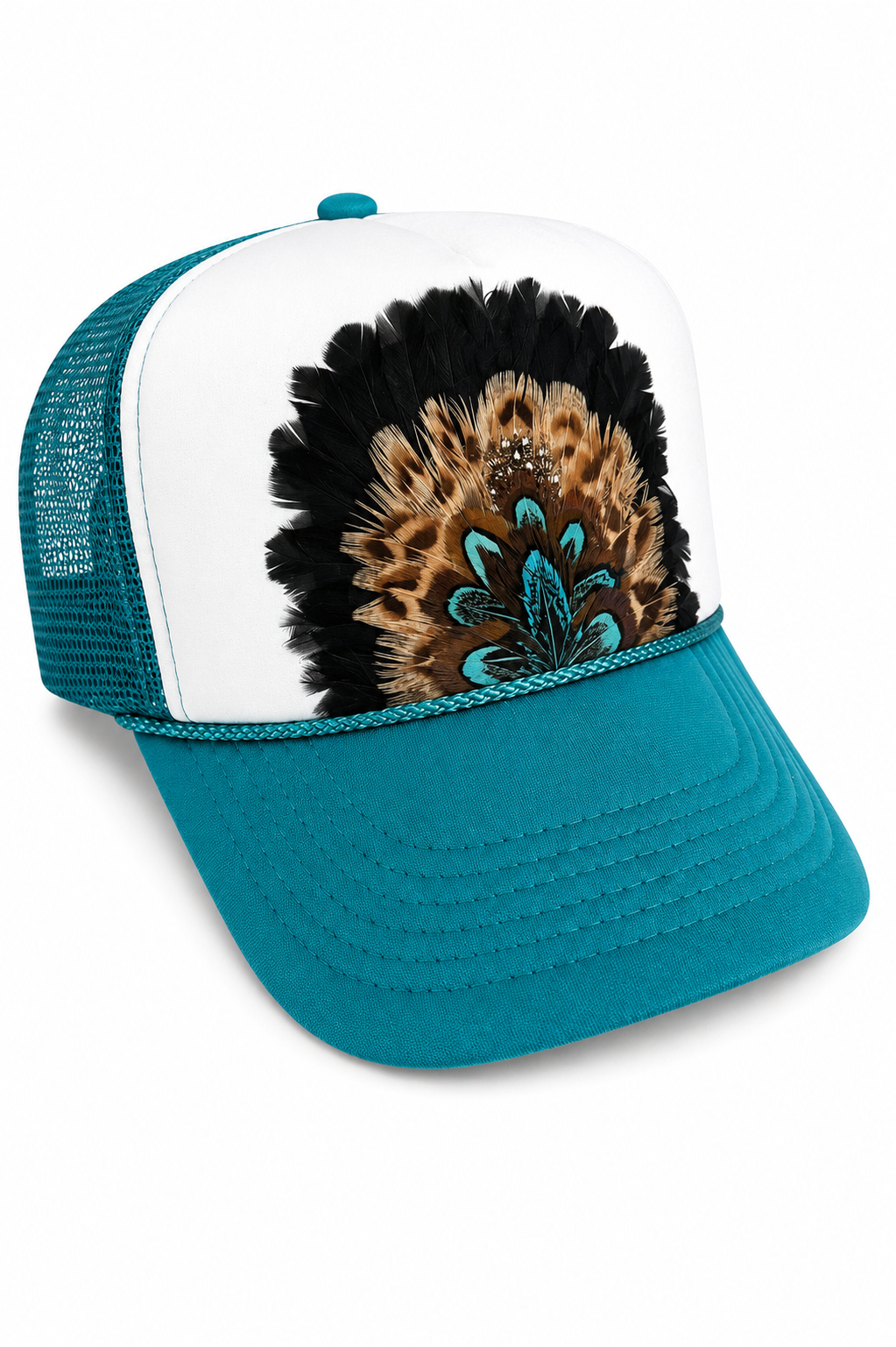 Custom Feather Trucker