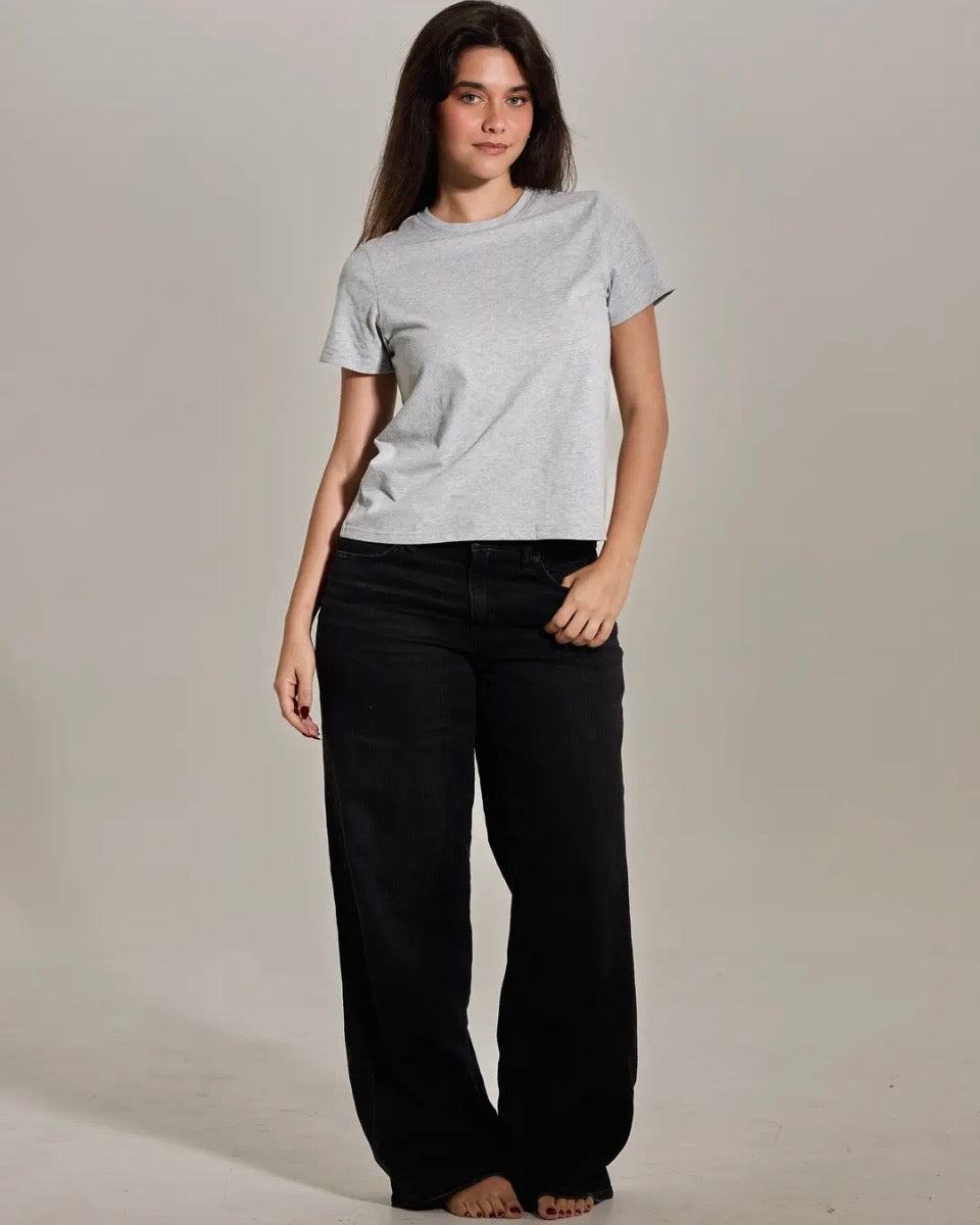 Cotton Tee w Built-In