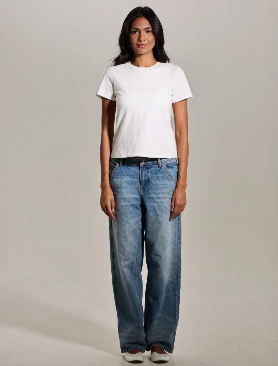 Cotton Tee w Built-In