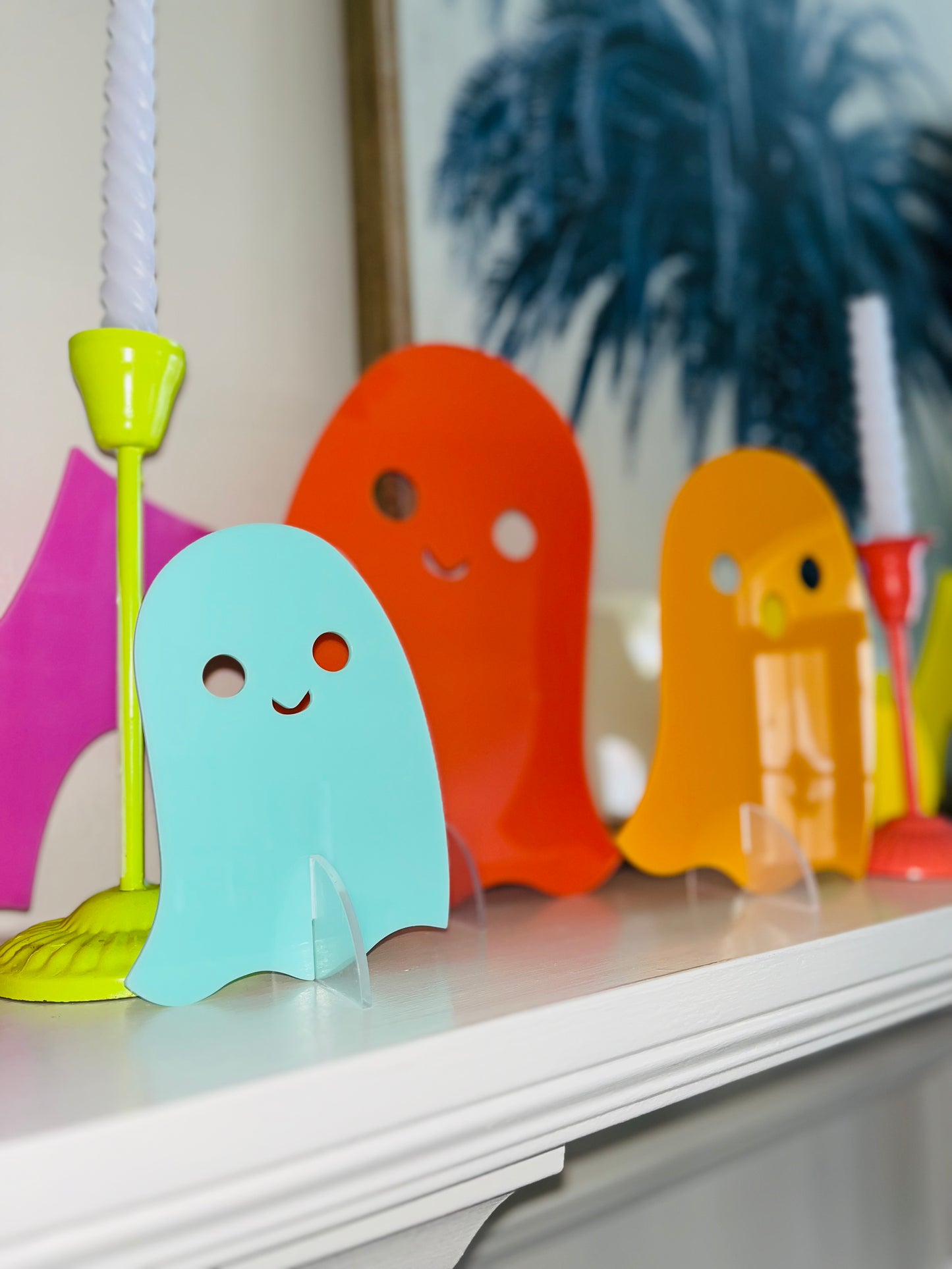 Acrylic Standing Bat Decorations