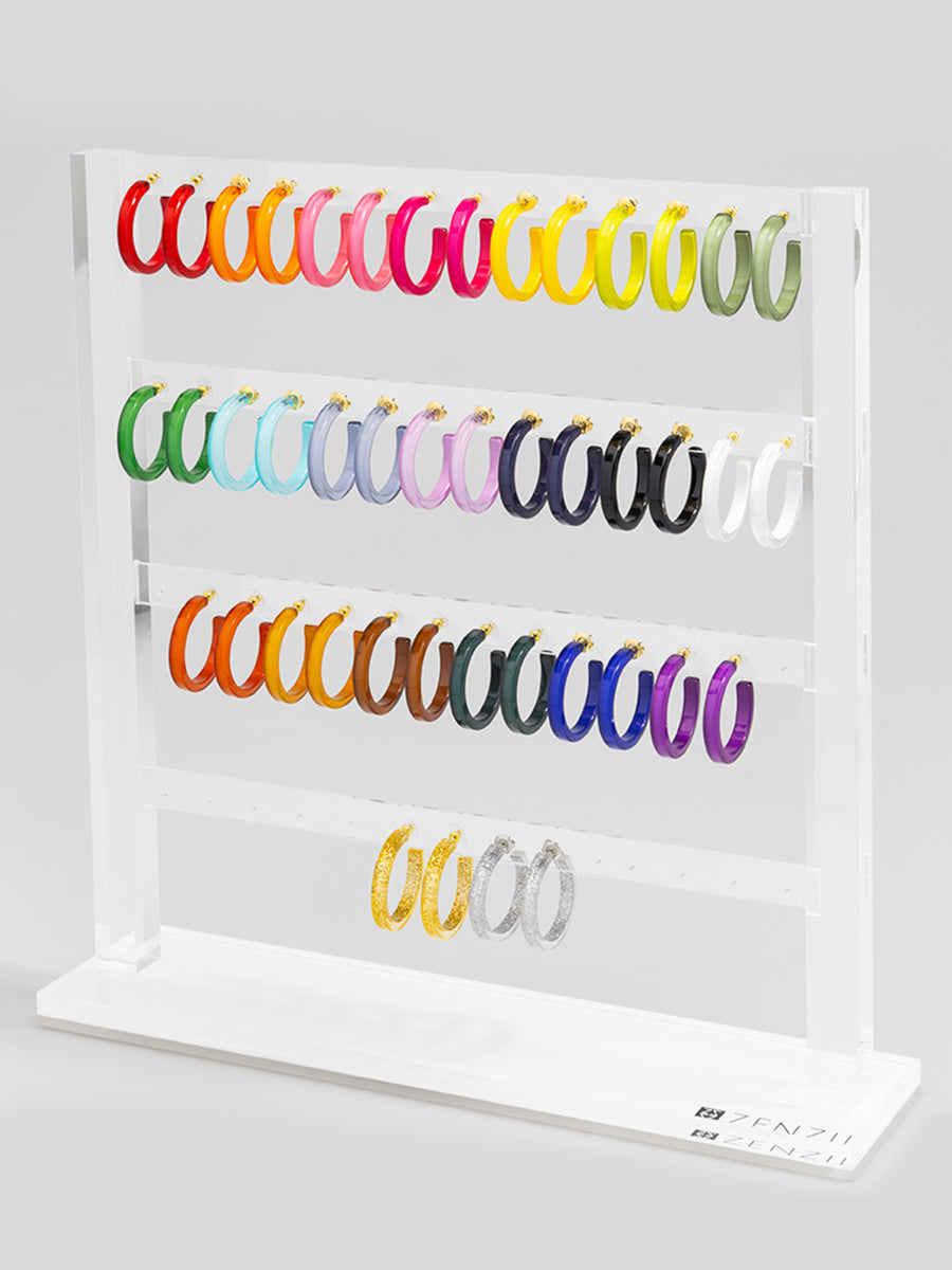Medium Resin Open Hoop