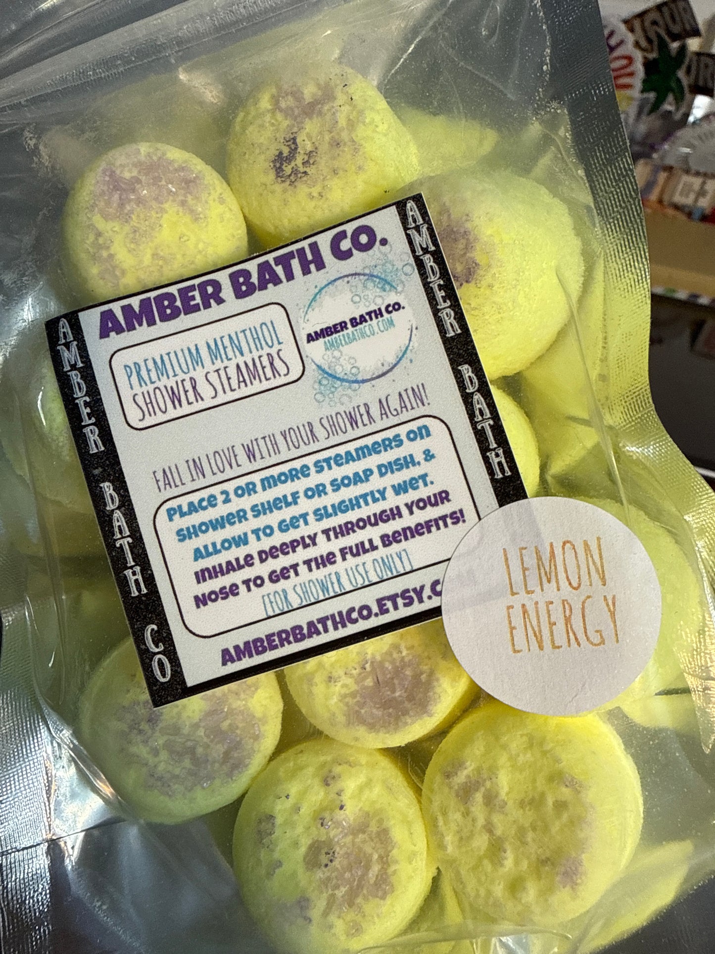 Menthol Shower Steamers 12 Pack