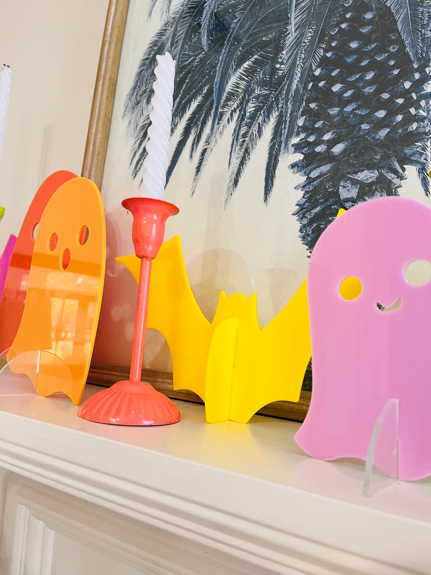 Acrylic Standing Bat Decorations