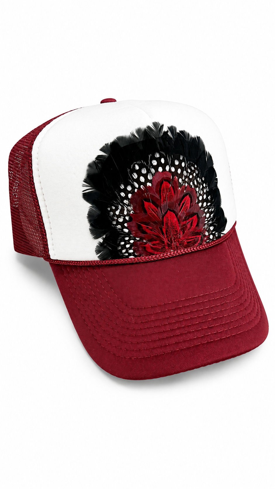 Custom Feather Trucker