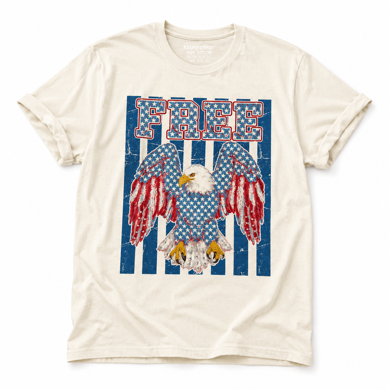 Gameday Bulldog Cream Graphic Tee