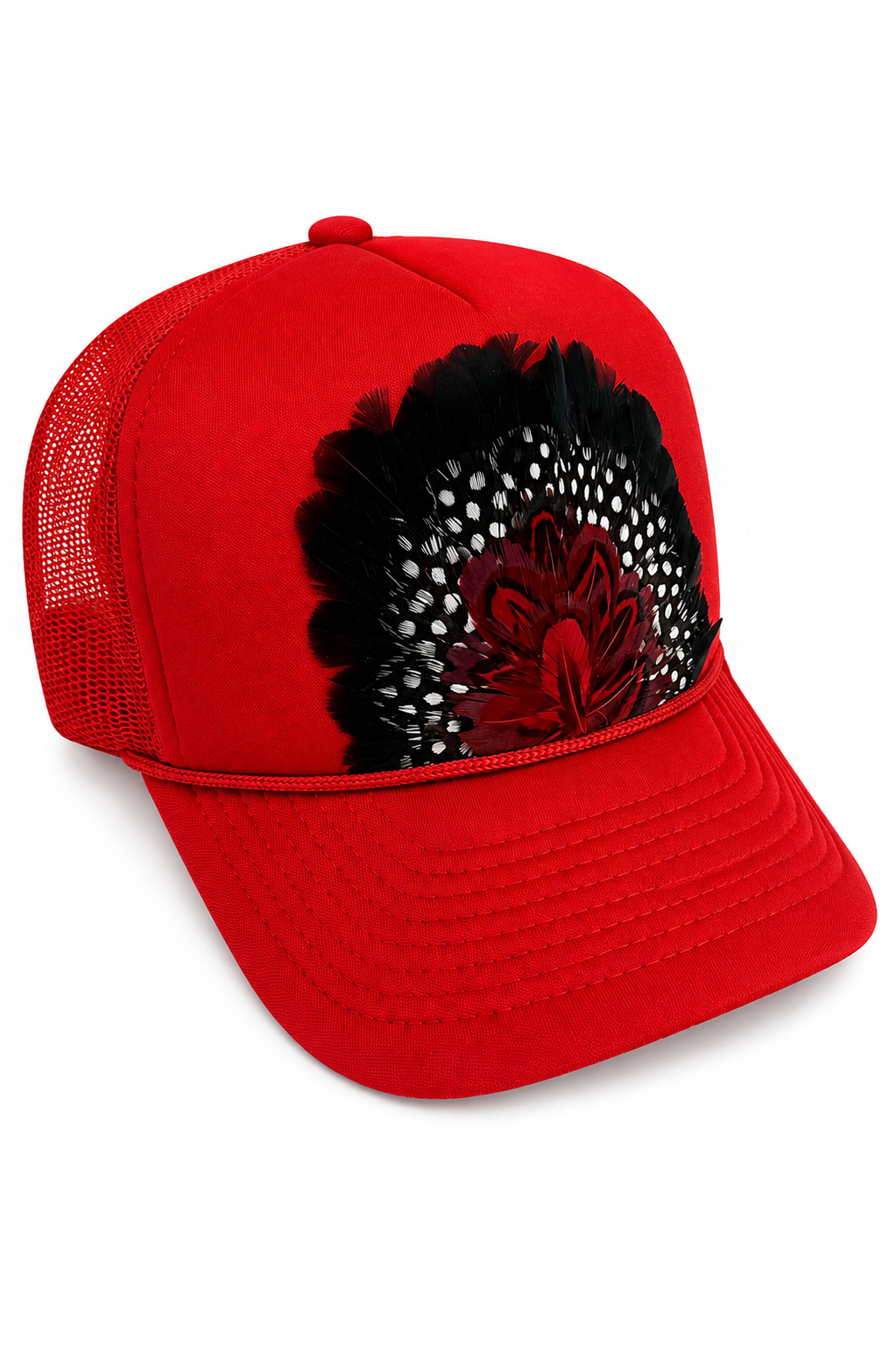 Custom Feather Trucker