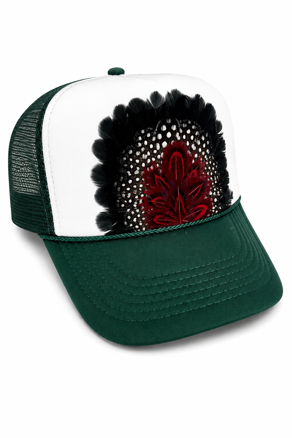 Custom Feather Trucker