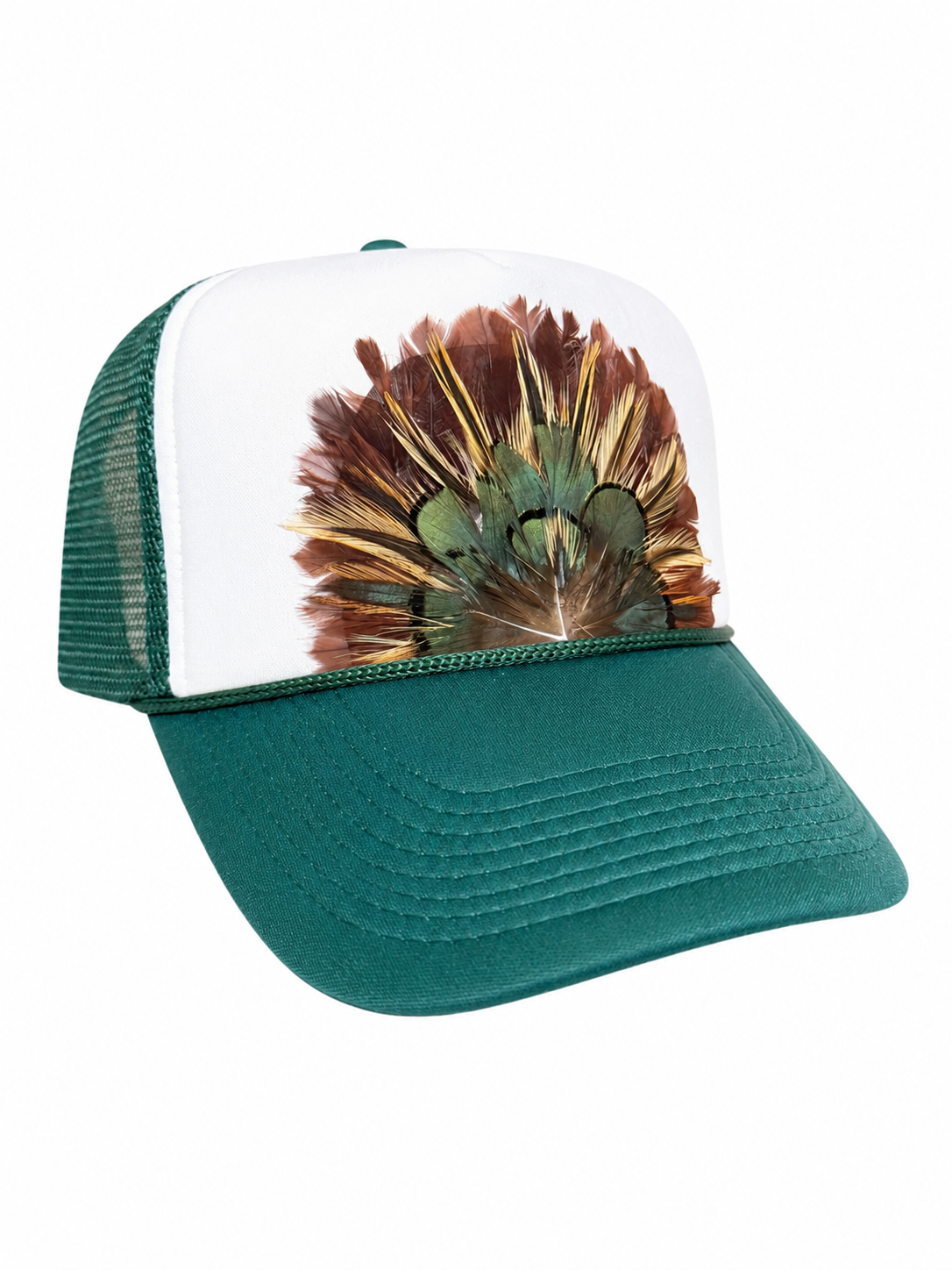 Custom Feather Trucker