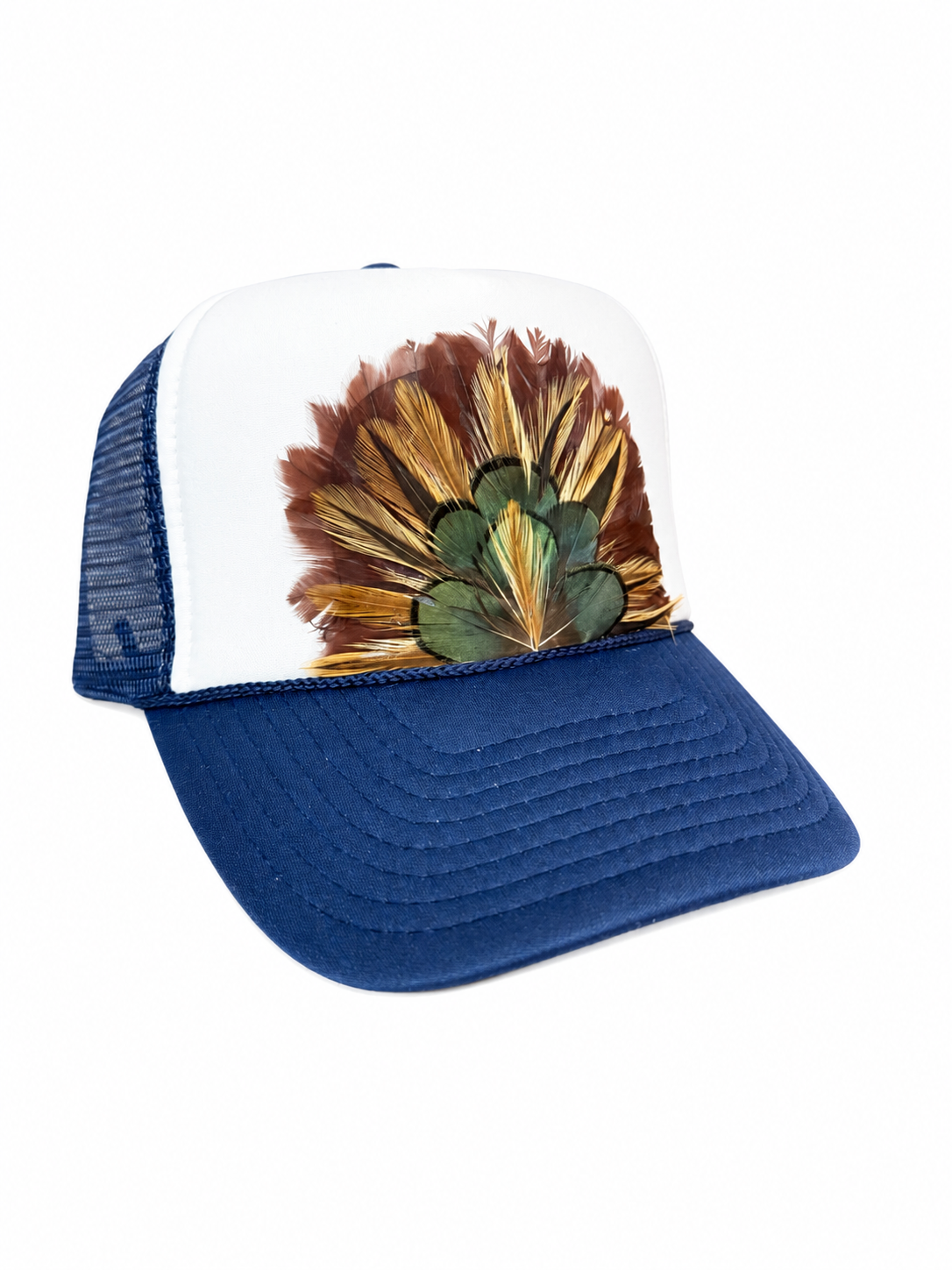 Custom Feather Trucker