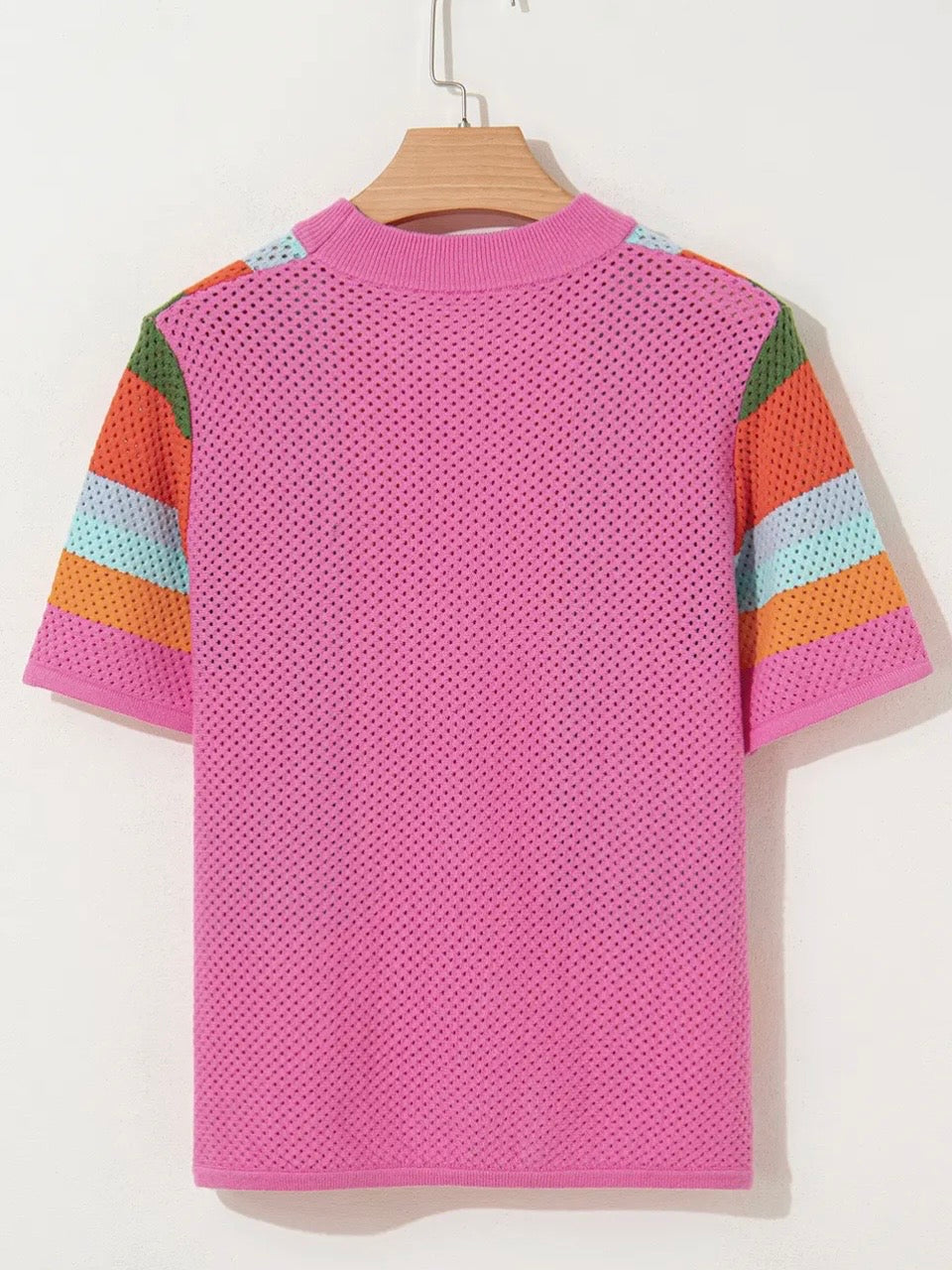 Color Block Vented
Casual Sweater