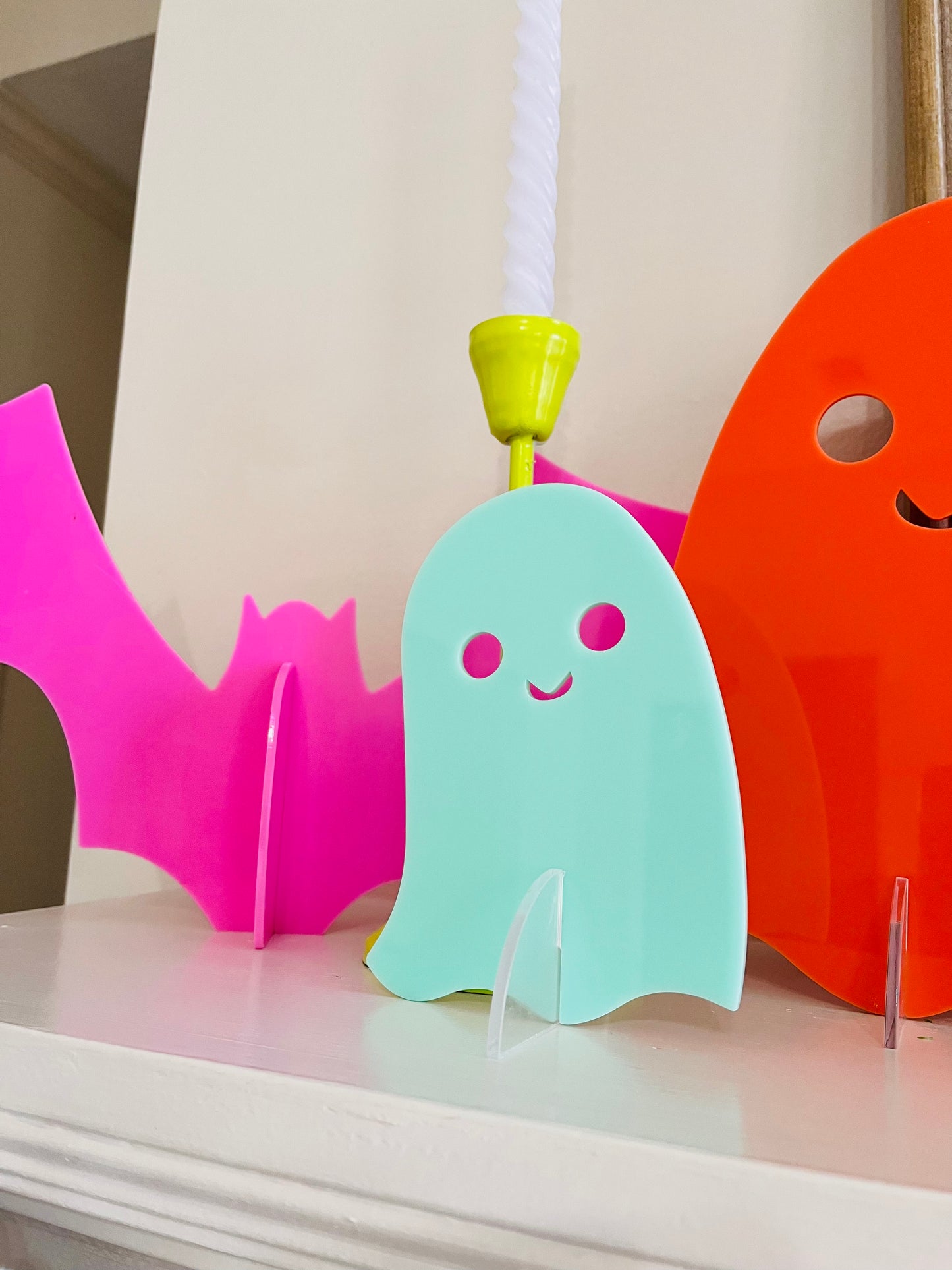 Acrylic Standing Bat Decorations