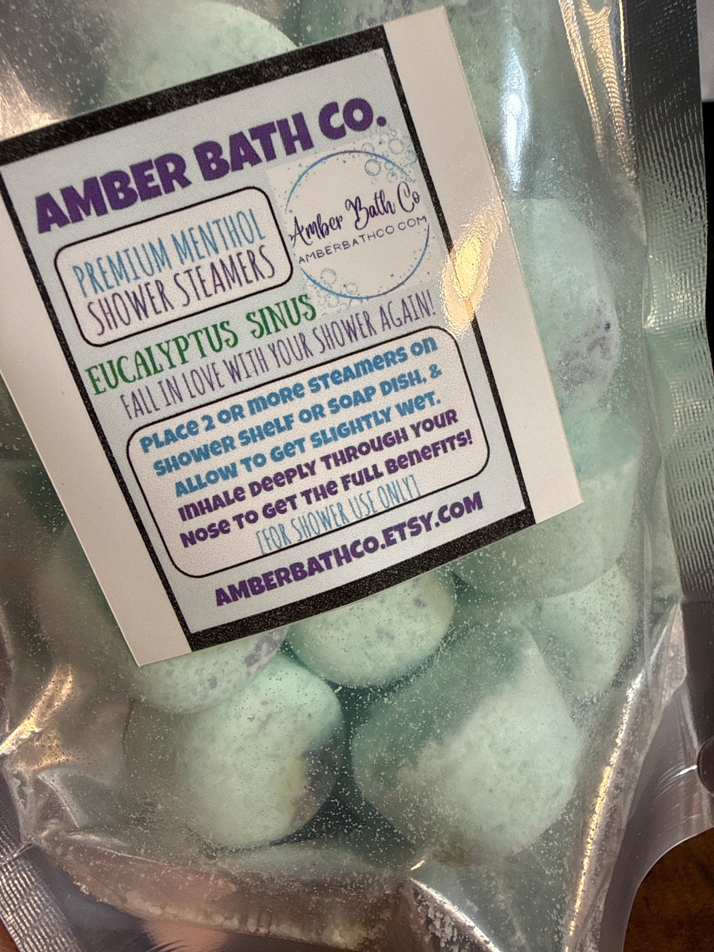 Menthol Shower Steamers 12 Pack