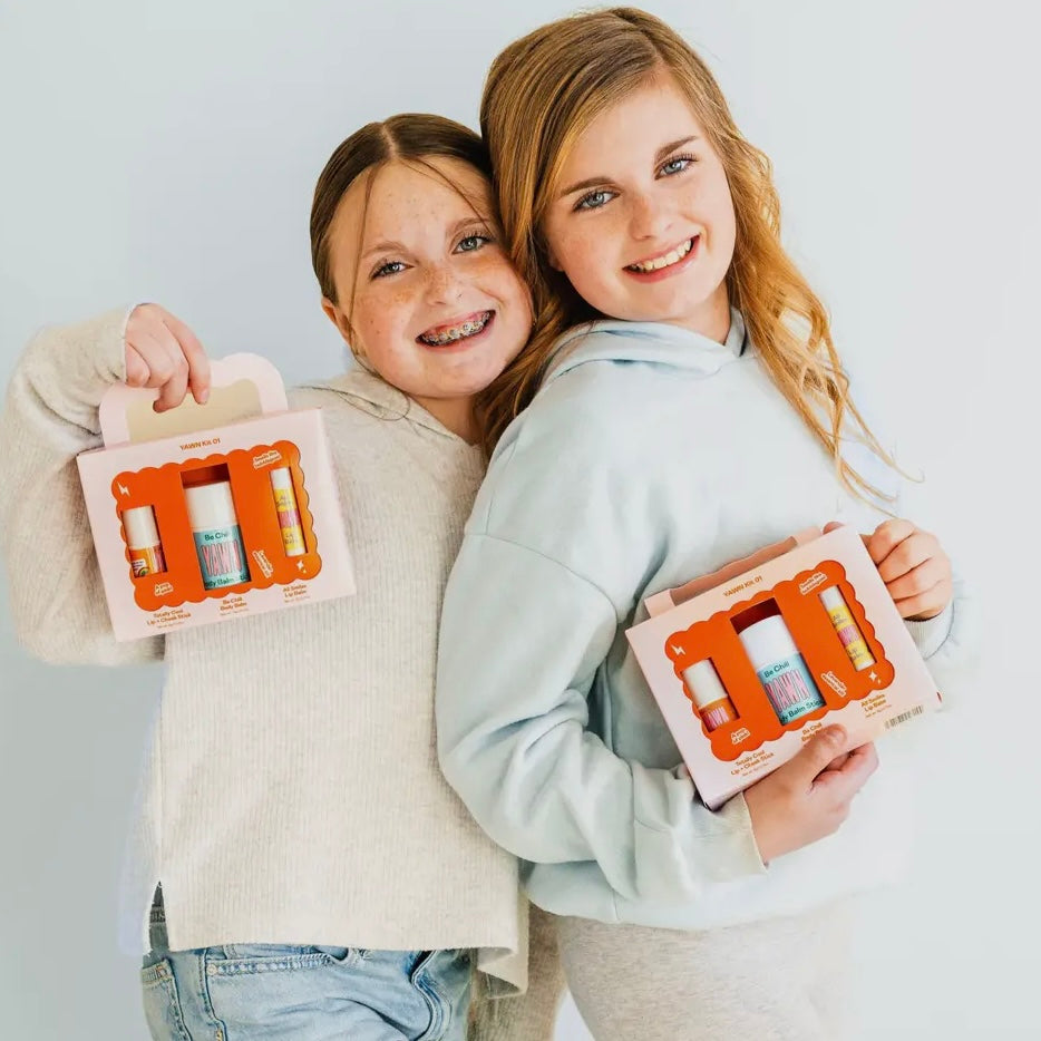 YAWN! Clean NonToxic Makeup & Skincare Kit For Kids and Tweens