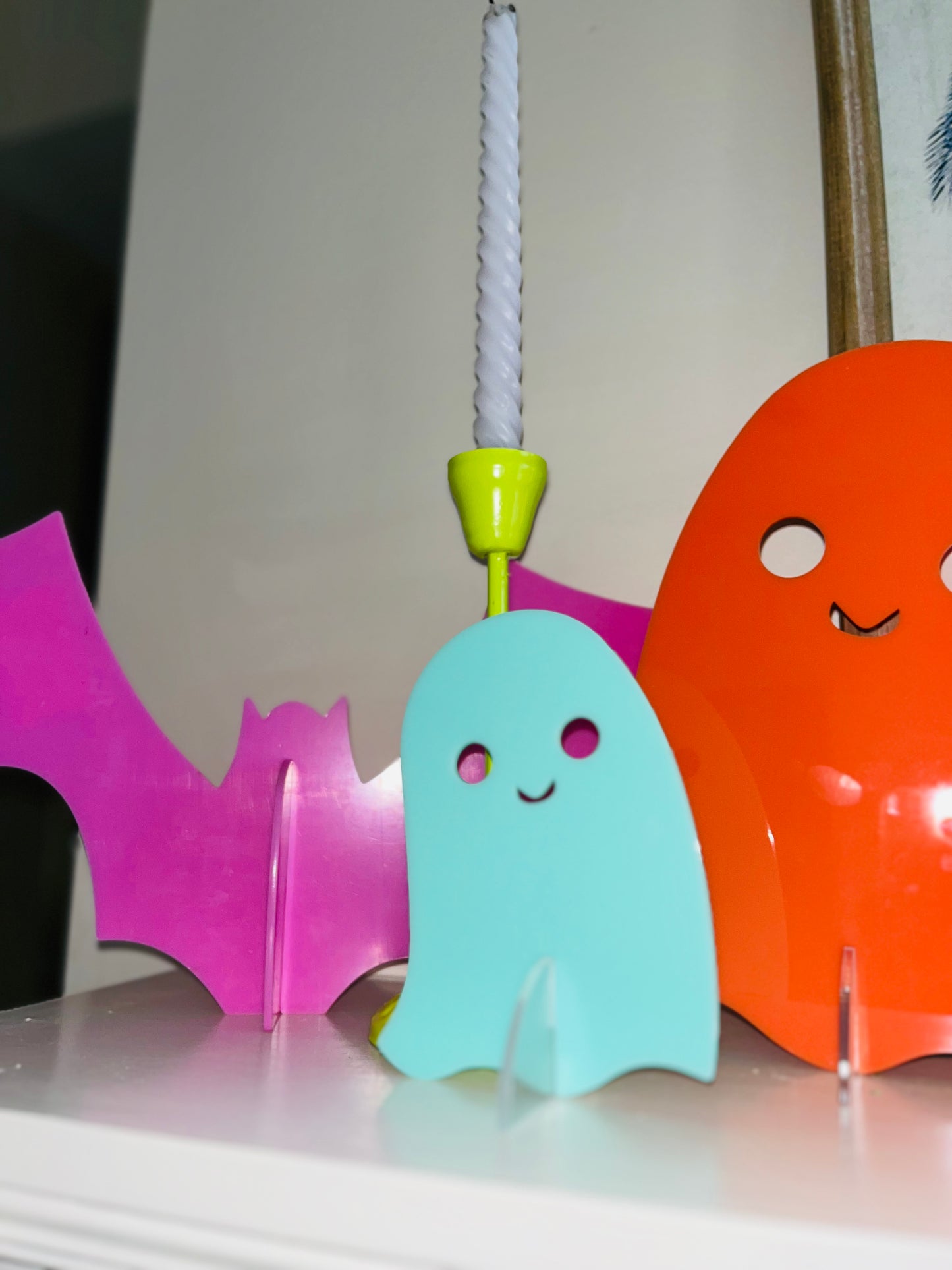 Acrylic Standing Bat Decorations