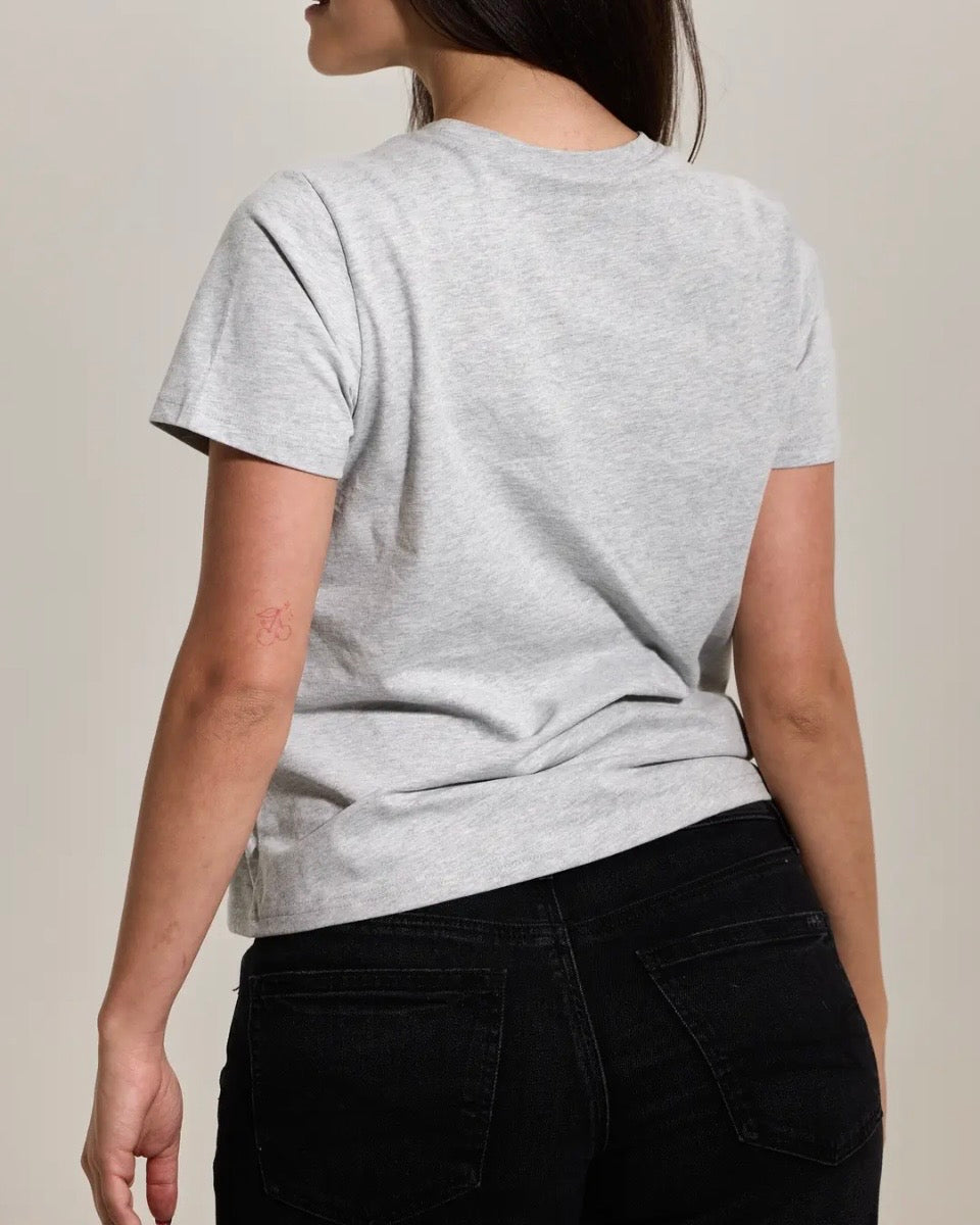Cotton Tee w Built-In