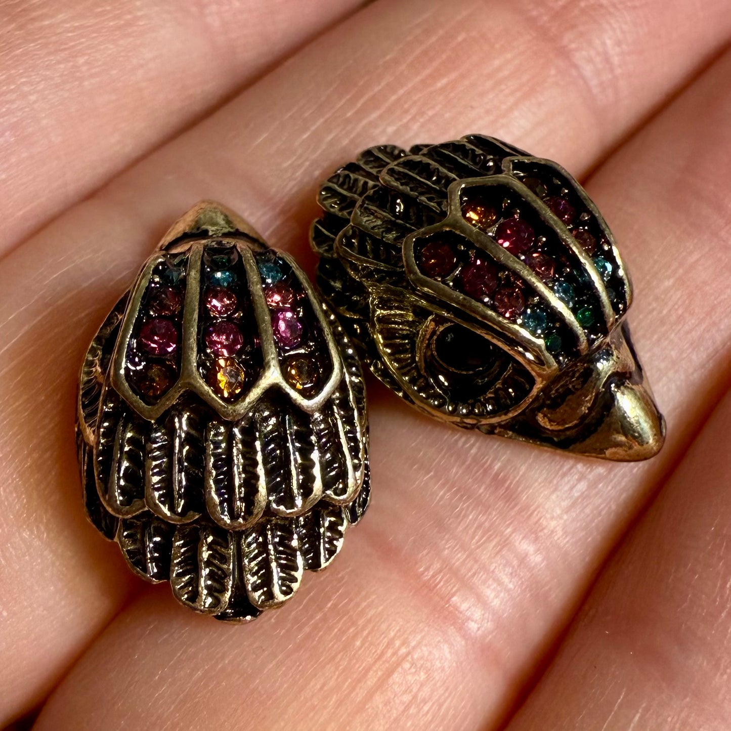 Kurt G Replica Eagle Studded Earrings