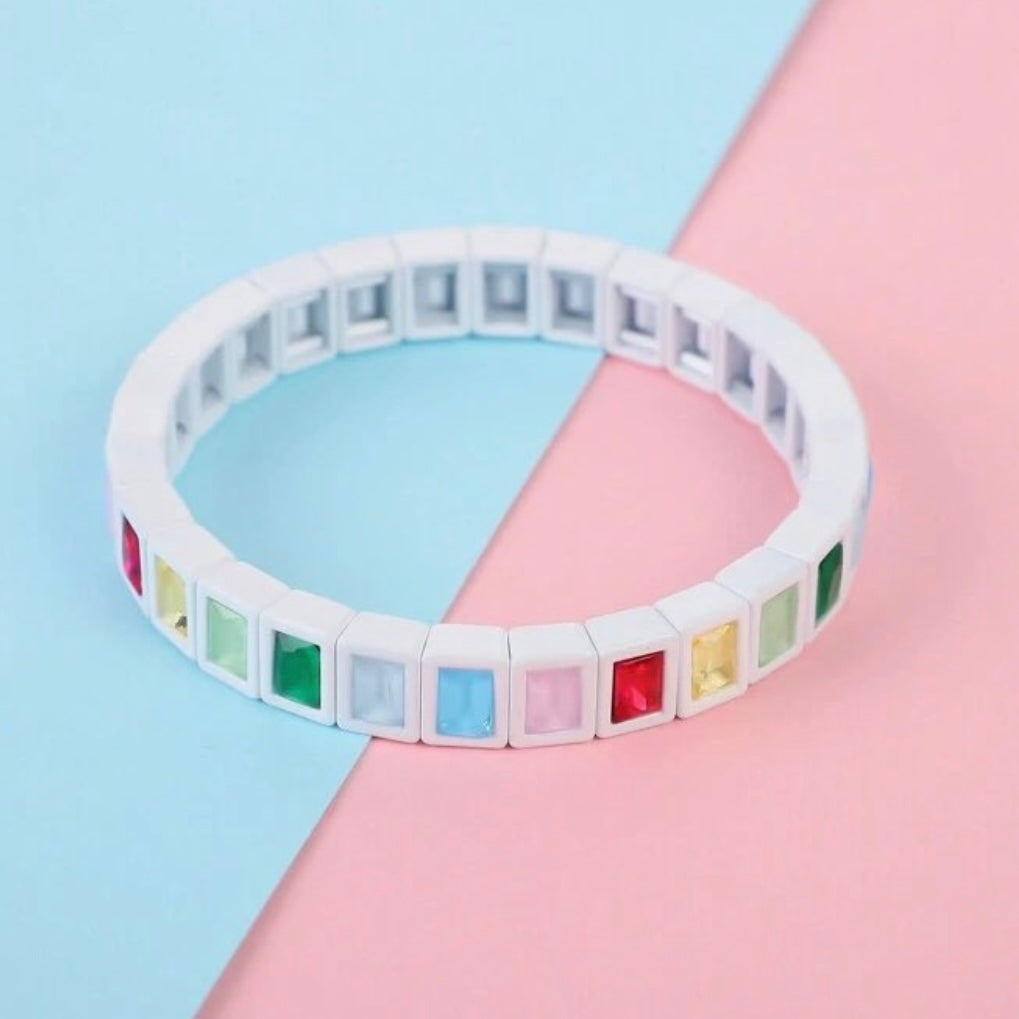 Cubed Candy Bracelet