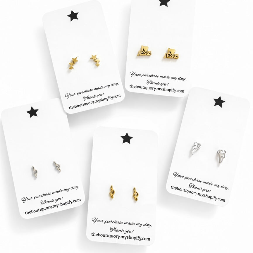 Stainless Steel Stud Earrings