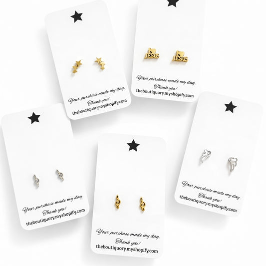 Stainless Steel Stud Earrings