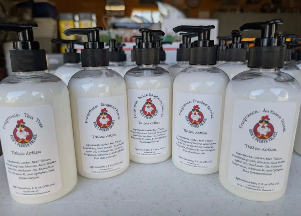 Rick’s Pecker Palace Tallow Products