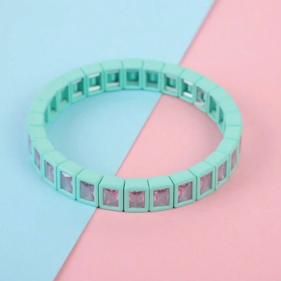 Cubed Candy Bracelet