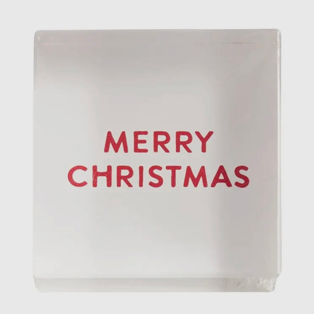 2” Decorative Lucite Block