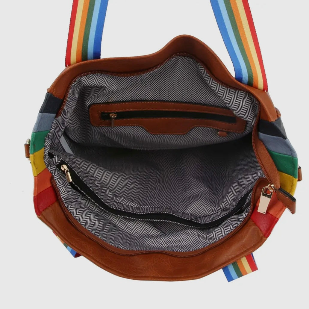 Rainbow Tote Handbag