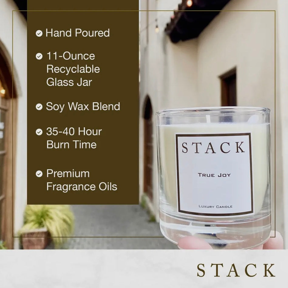 STACK Candles The Fragrance of Gratitude