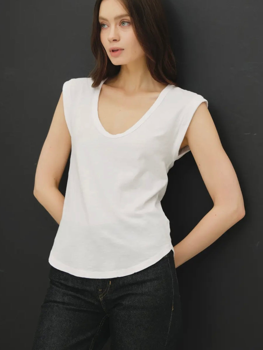 Basic Cap Sleeve Tank