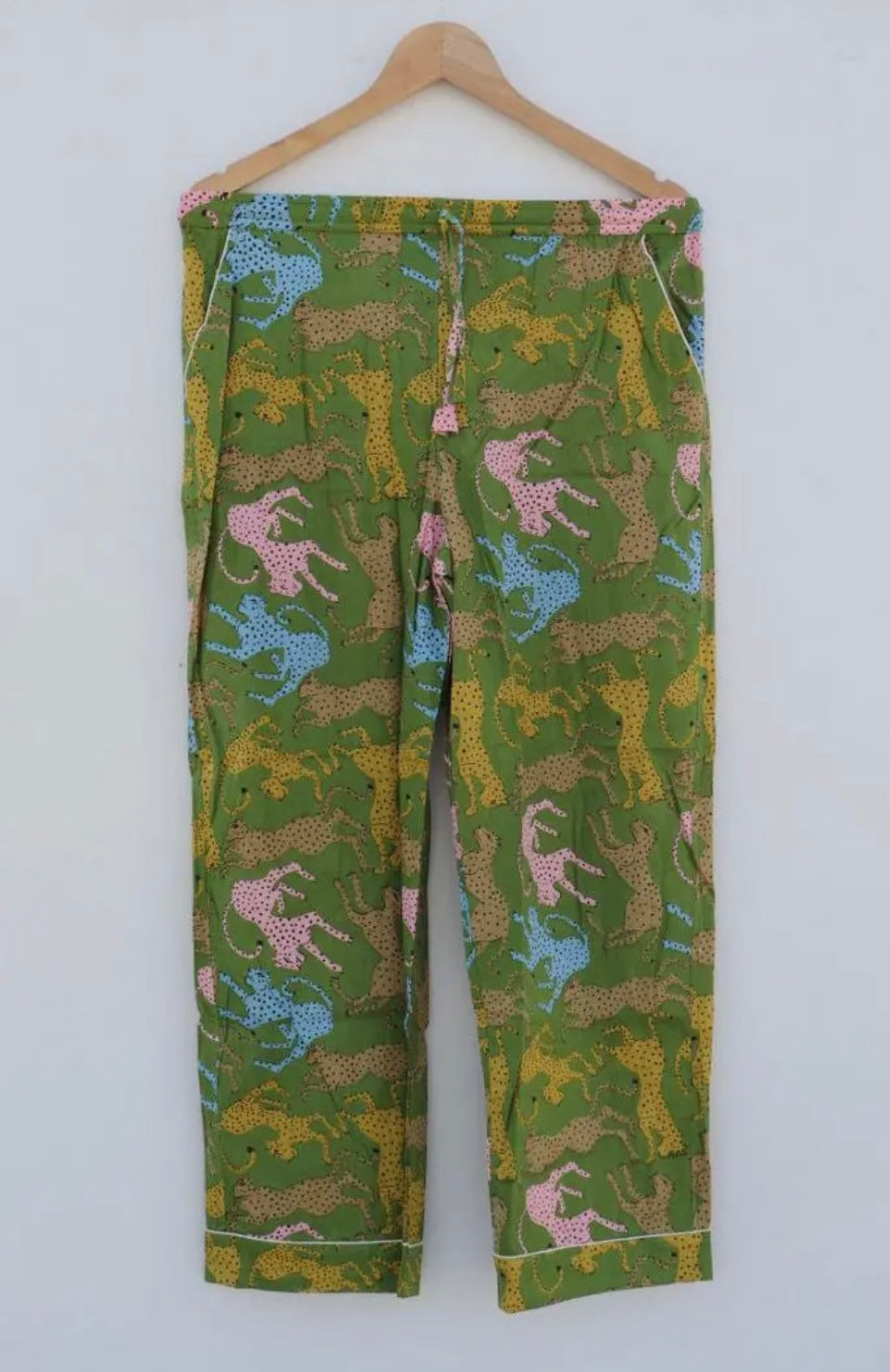 Tiger Print Pajama Set