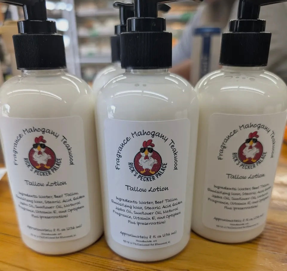 Rick’s Pecker Palace Tallow Products