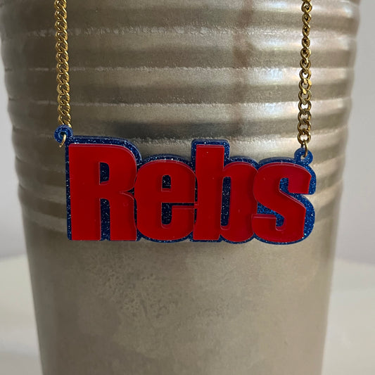 Rebs Acrylic Necklace