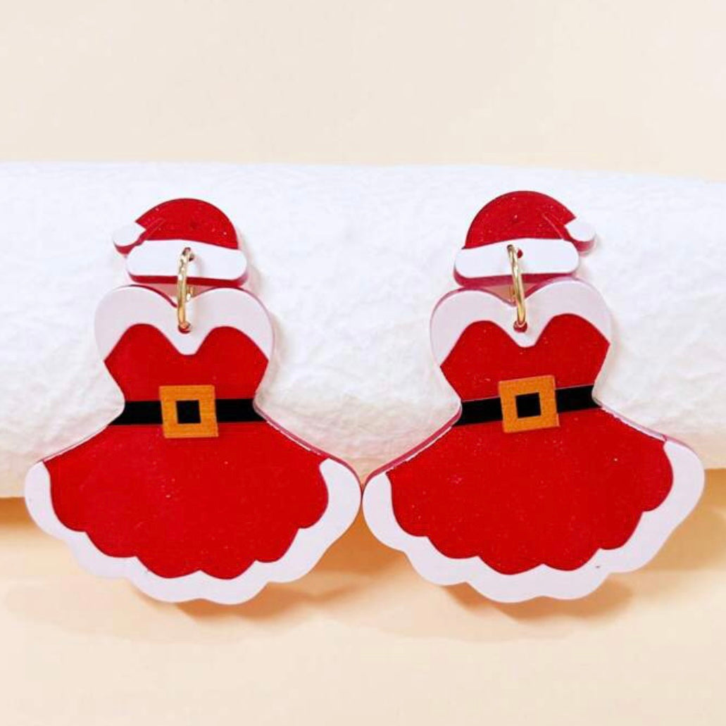 Christmas Dress Earrings