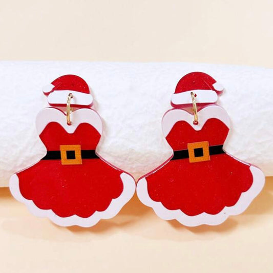 Christmas Dress Earrings