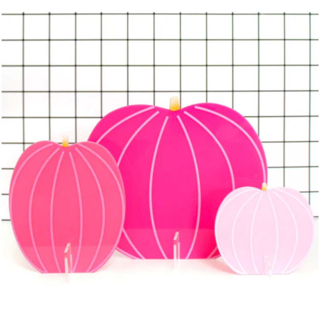 Acrylic Pumpkin Halloween Set