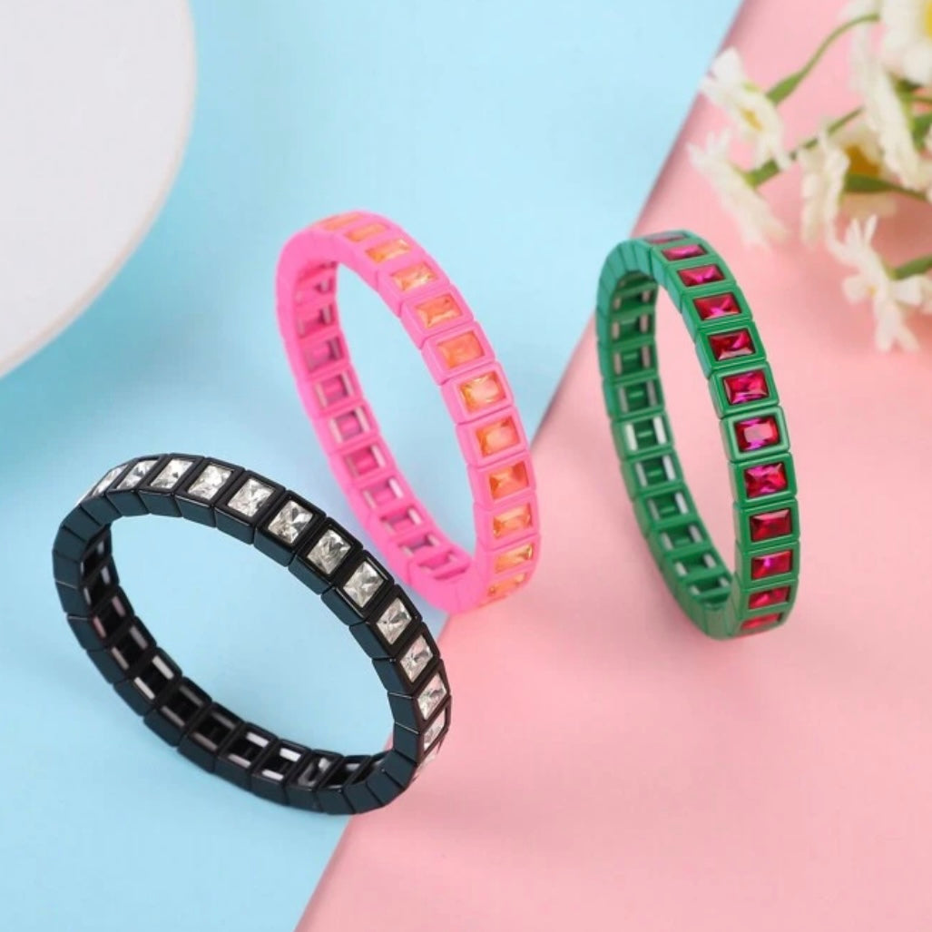 Cubed Candy Bracelet