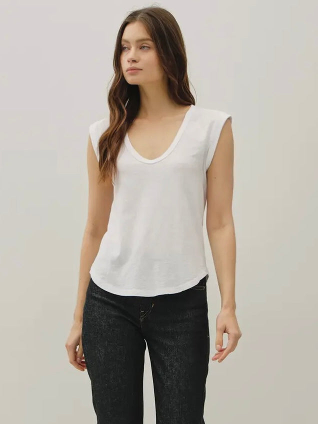 Basic Cap Sleeve Tank
